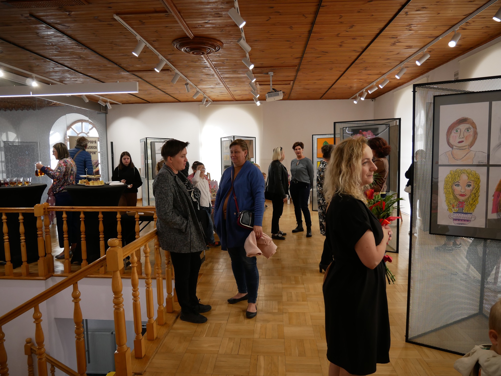 Otwarcie wystawy prac plastycznych